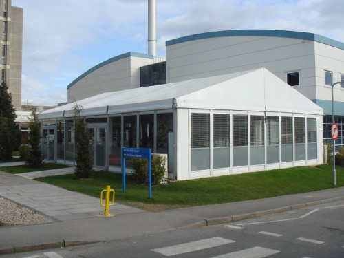 Temporary Glass Tent Structures