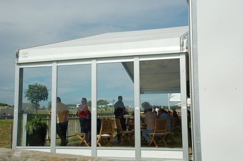 Temporary Glass Tent Structures