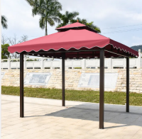 Garden Outdoor Gazebo Customized Modern Bioclimatic Aluminium Pergola